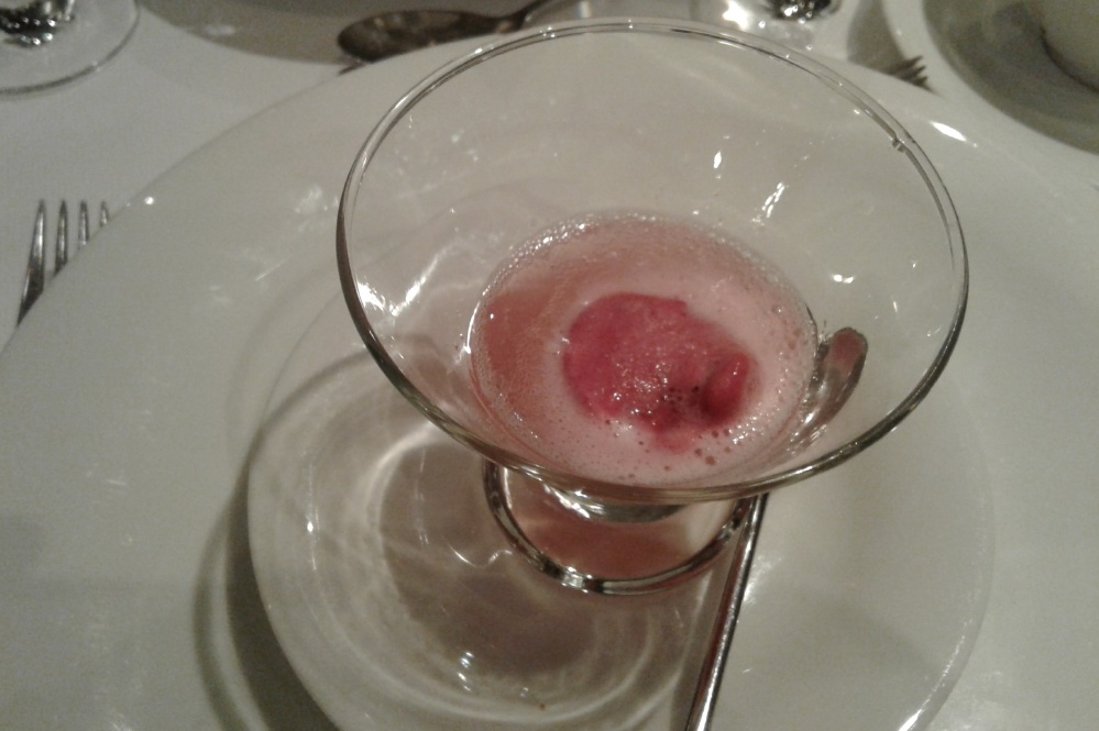 Sherbet to clean the palet